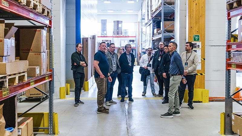 OEM Open Day 25 logistiikkakeskus