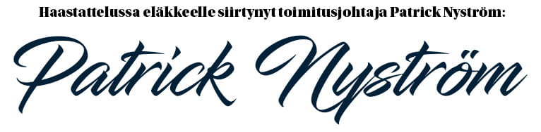 Patrick Nyström haastattelu