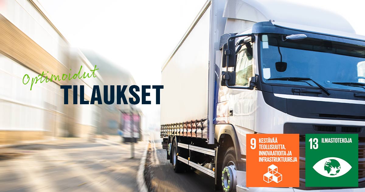 Tilausten optimointi