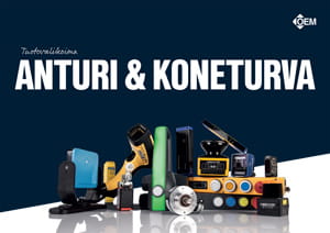 Anturi ja Turva -esitteen kansi