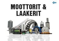 Moottorit & Laakerit tuotealue -esite