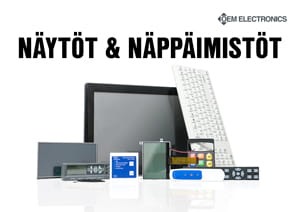 Näytöt ja Näppäimistöt -esite