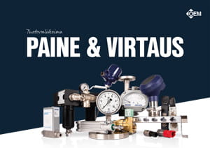 Paine & Virtaus -tuotealueen esite