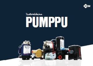 Tuotealue-esite Pumppu