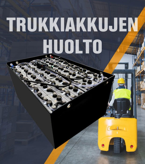 Trukkiakkujen huolto