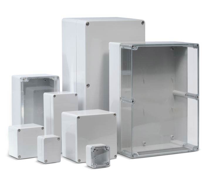 Asennuskotelot teollisuuteen.