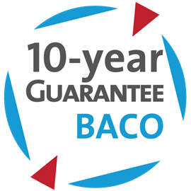 Baco - 10 vuoden takuu