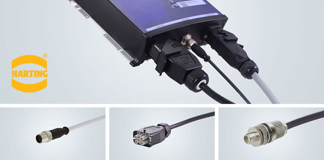 Hartin liittimet ja PULS teholähde