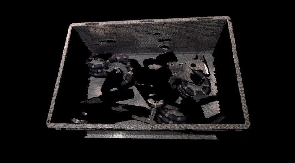 Kiiltävien kohteiden 3D-skannaus ennen