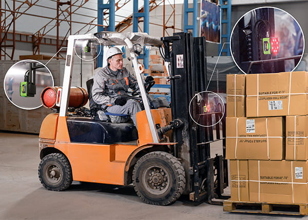 Zebra skannaus trukista