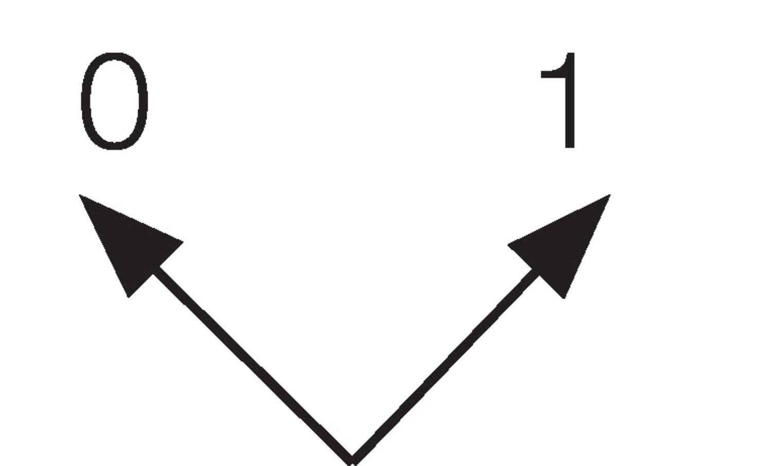 0 ja 1 nuolet