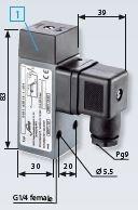 0161 painekytkimet mitat