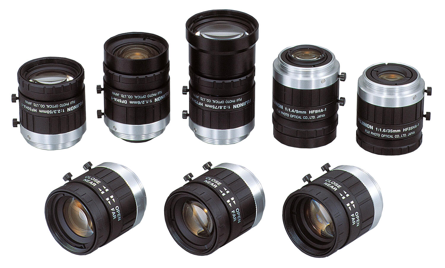 1.5 MP 2/3" optiikat