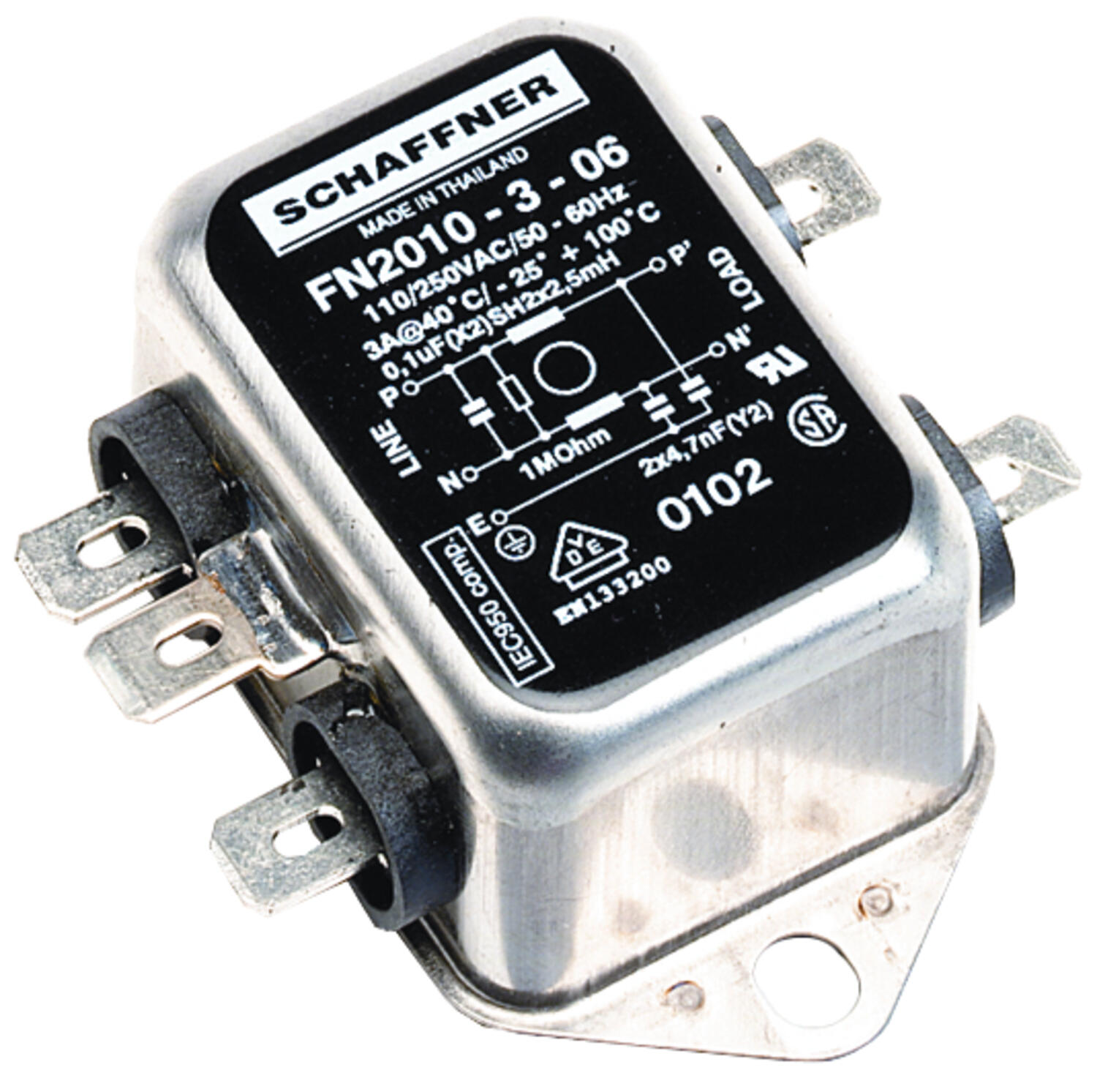 1-vaiheiset EMC-suodattimet