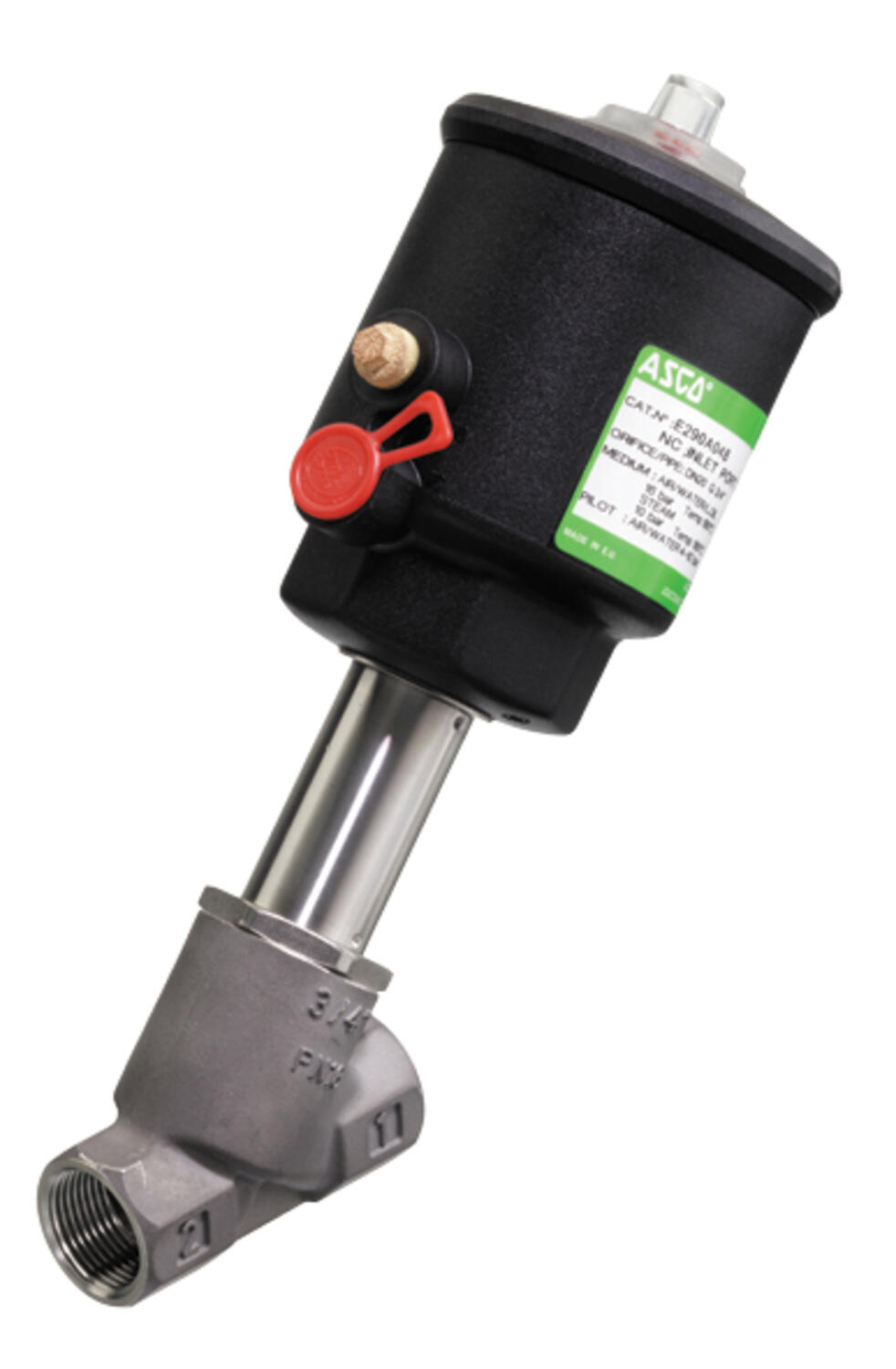 2/2 pilot operated valves air controlled 1/2"-1"