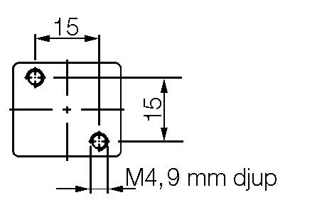 2/2 proportionaaliventtiili 1/8"-mittapiirros