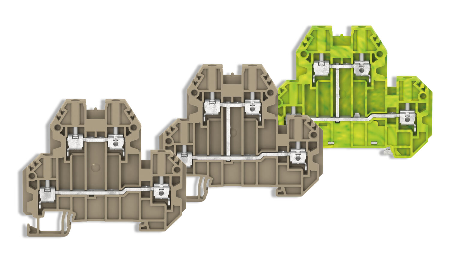 2-kerrosliittimet - SRKD/SSLD 2,5-10mm²