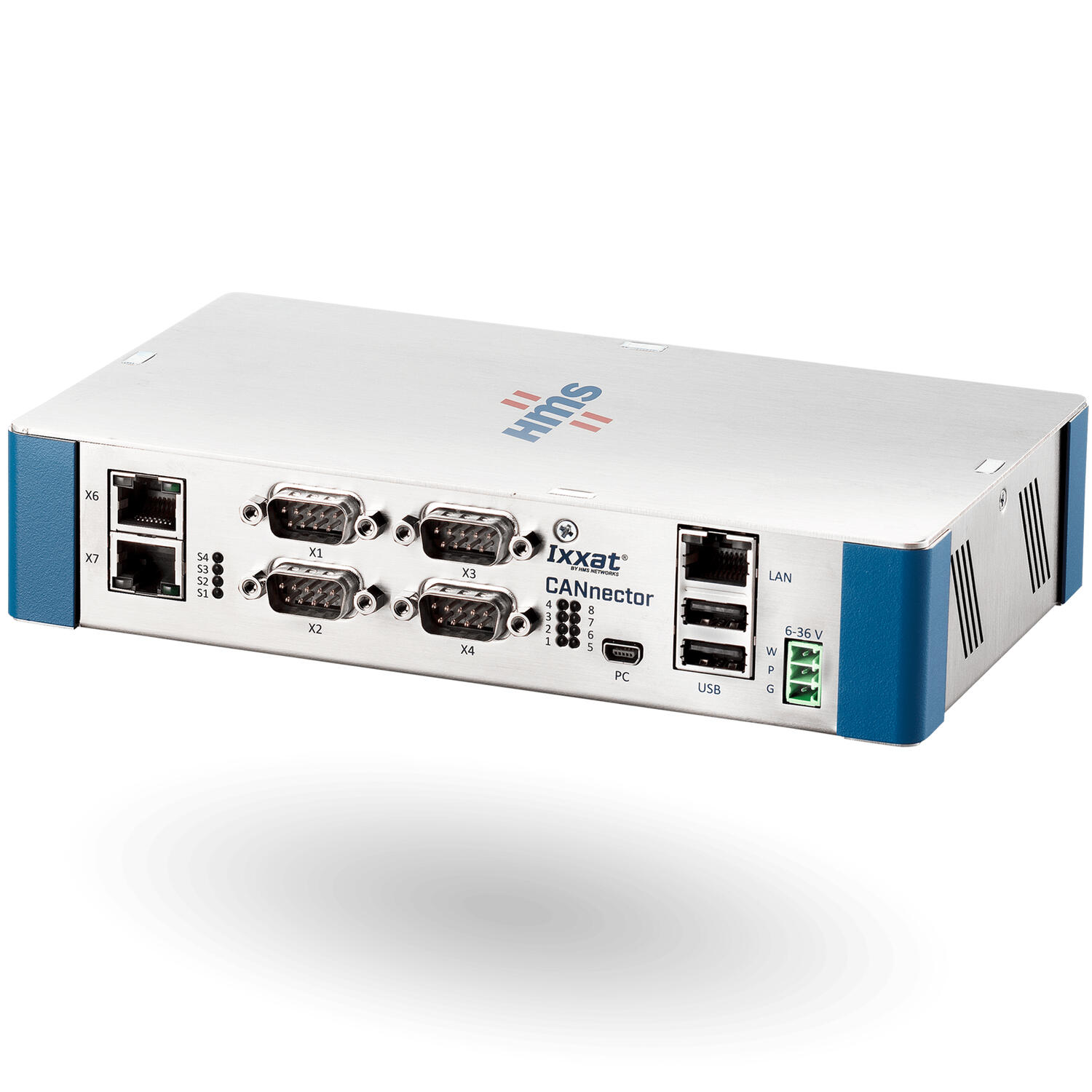 4×CAN - Ethernet/EtherCAT