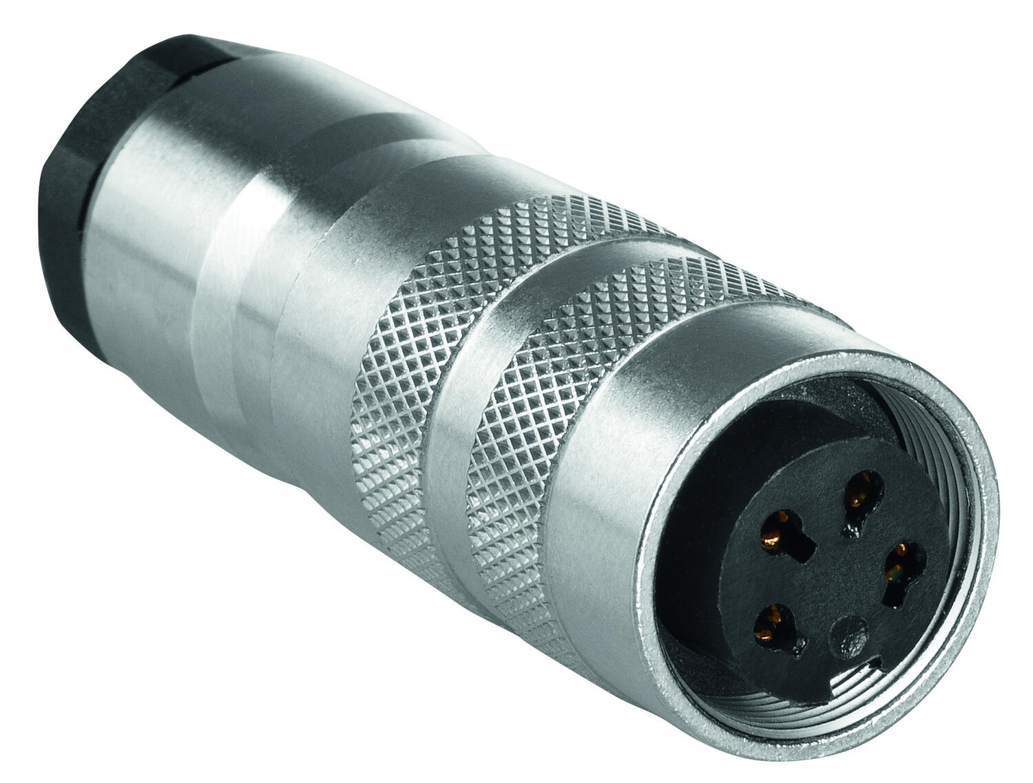 4-napainen naarasliitin 9 mm kaapelille (Dynamic- Armored kaapeleille)