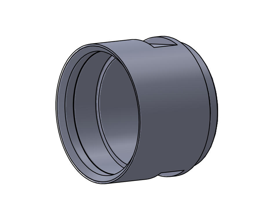 60 mm jatkopala Orca-, Mammoth ja Chameleon -koteloille