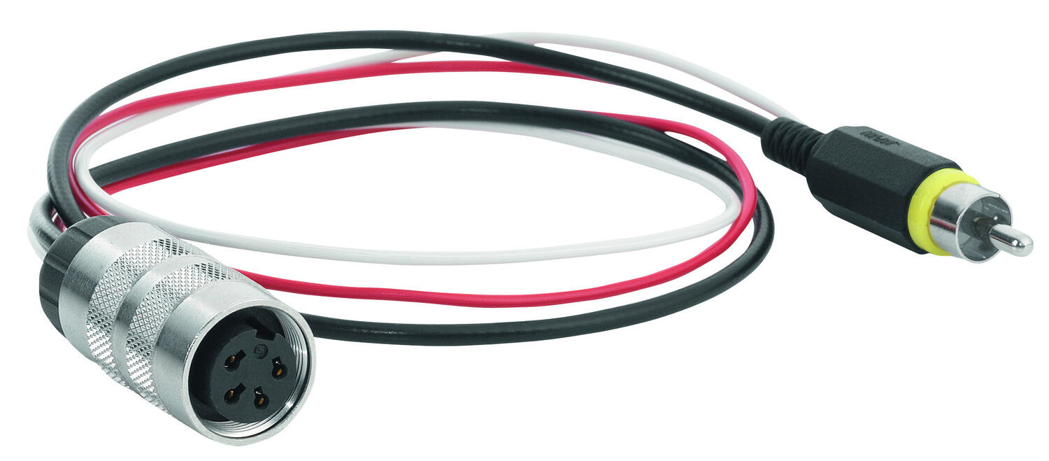 Adapterikaapeli 4-napainen naaras-Cinch (RCA)