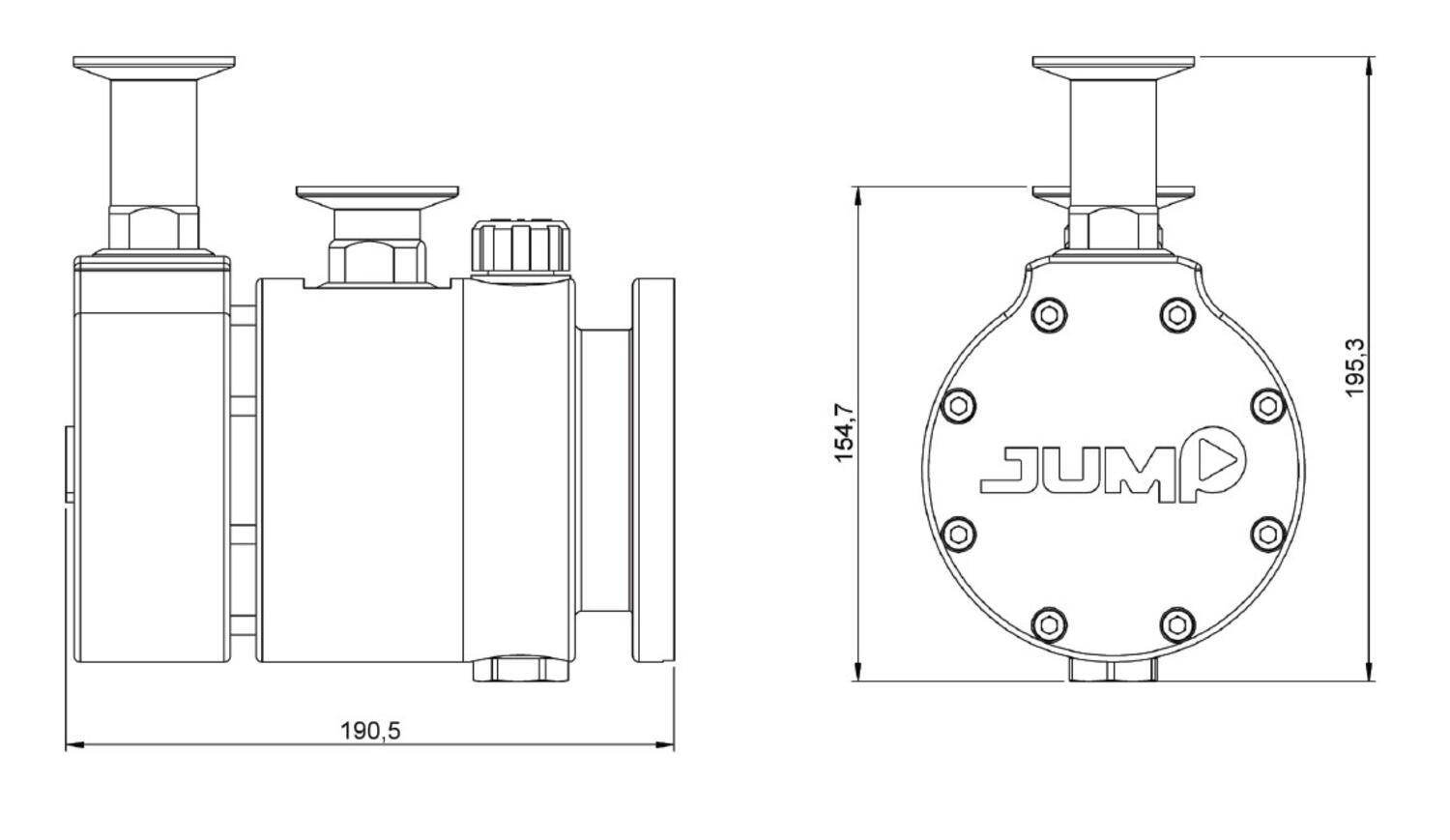 Akkuvahti GSM-yhteydellä mittakuva
