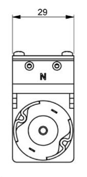 Alipainepumppu D3 piirros