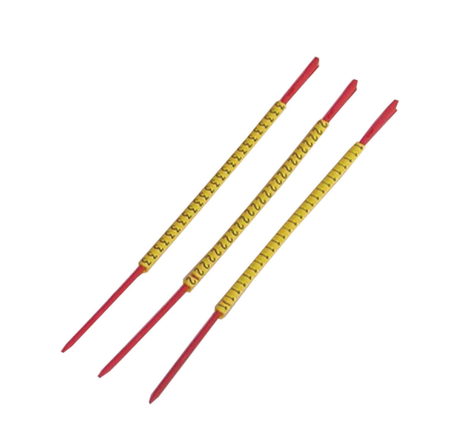 Asennuspuikko PA02-merkeillä keltainen/musta