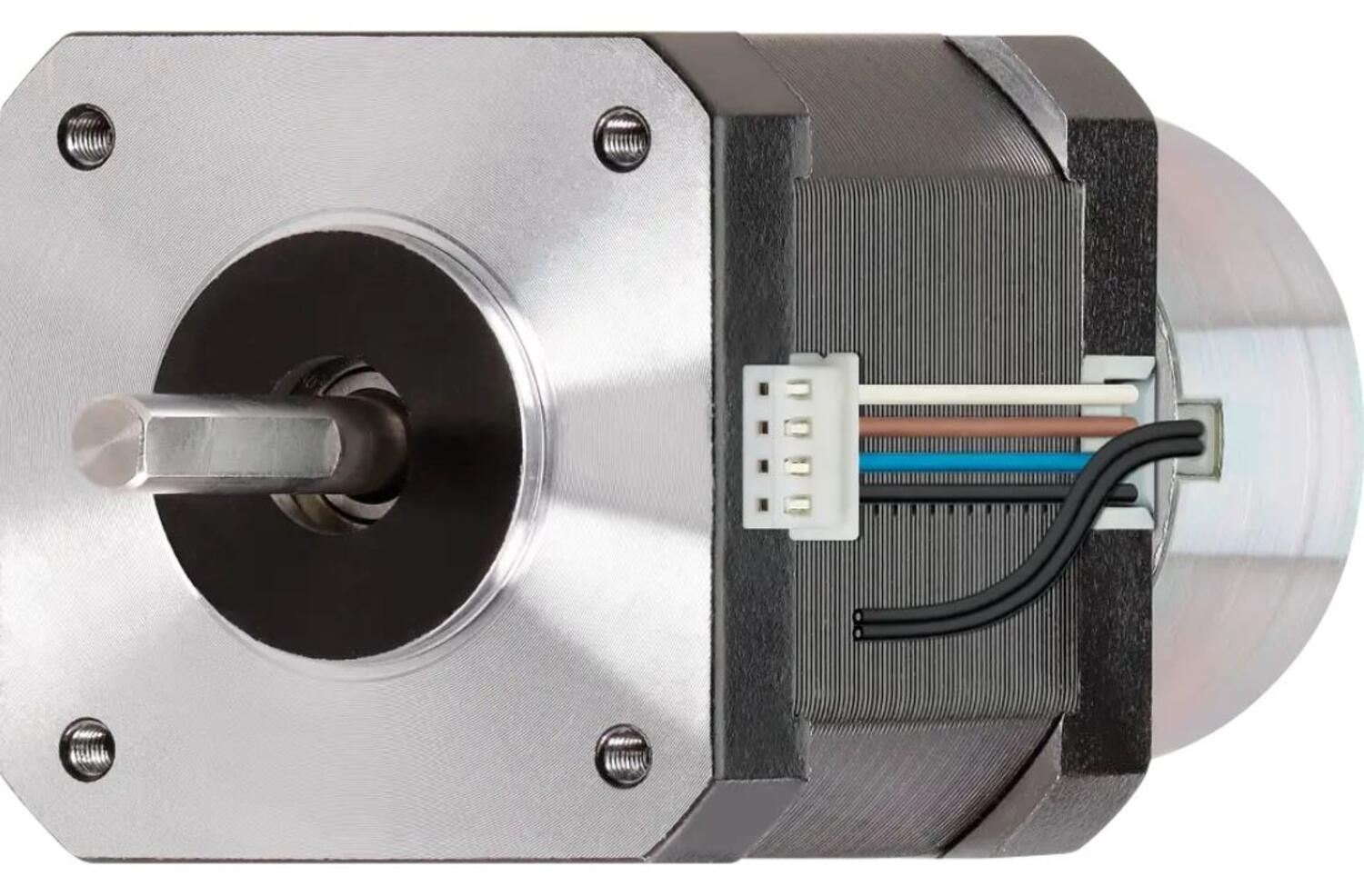 Askelmoottori JST liitin enkooderi