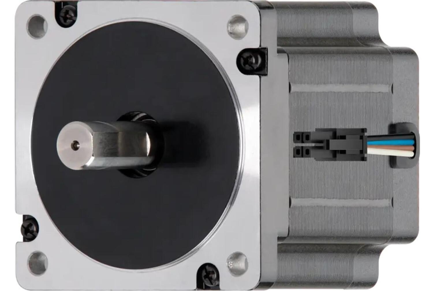 Askelmoottori Molex-liittimellä enkooderi