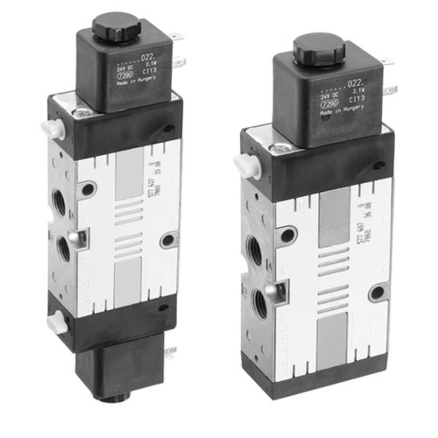 Aventics paineilmaventtiili 3/2-, 5/2- tai 5/3 toiminen