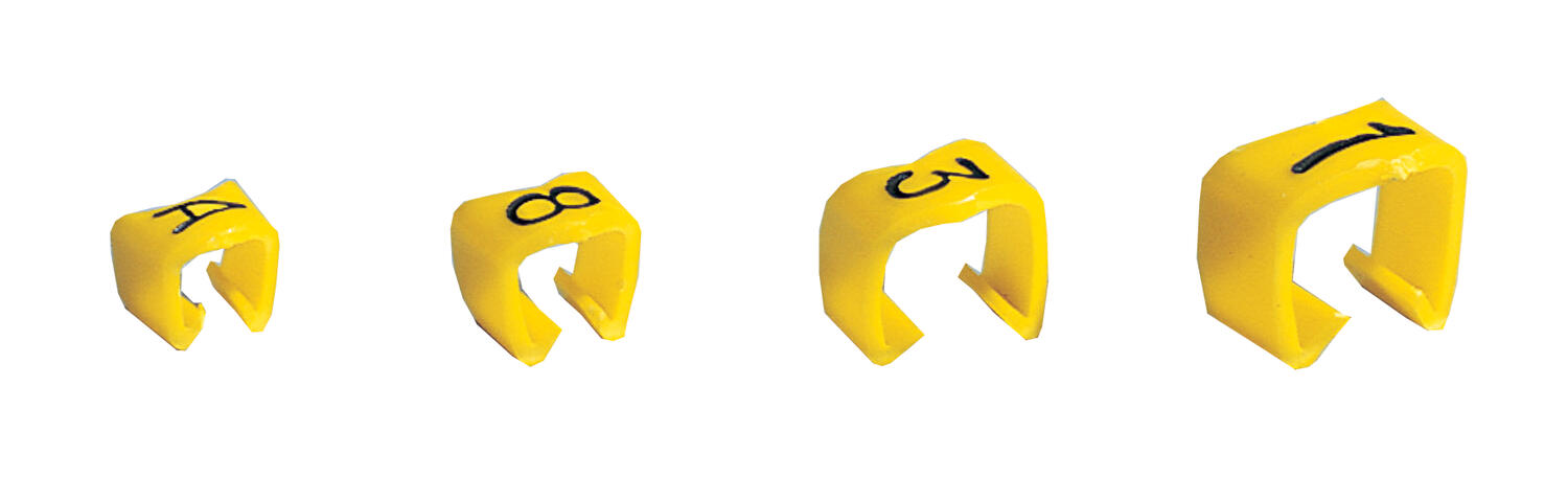 Avoimet johdinmerkit PC pussi