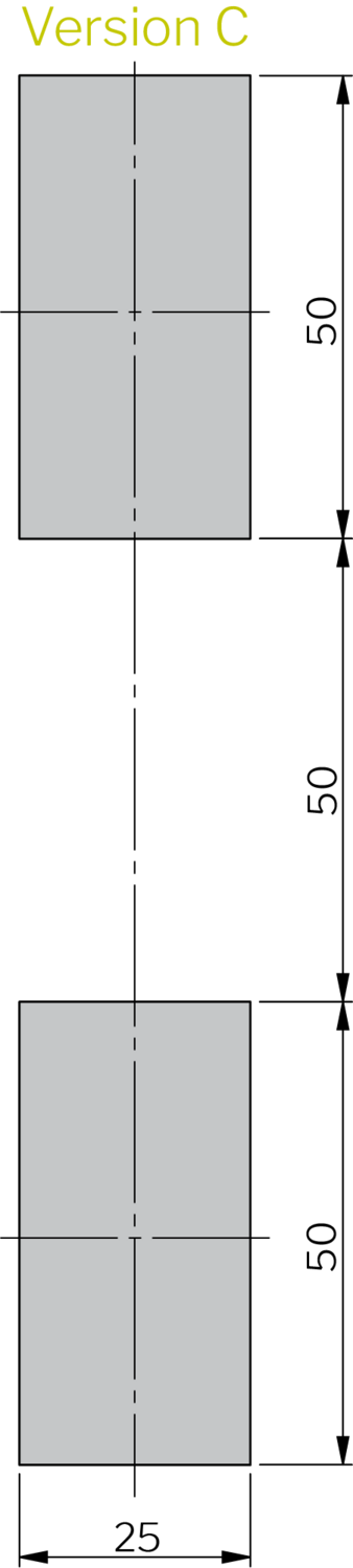 B-koon kiinnitysvarret tekninen kuva