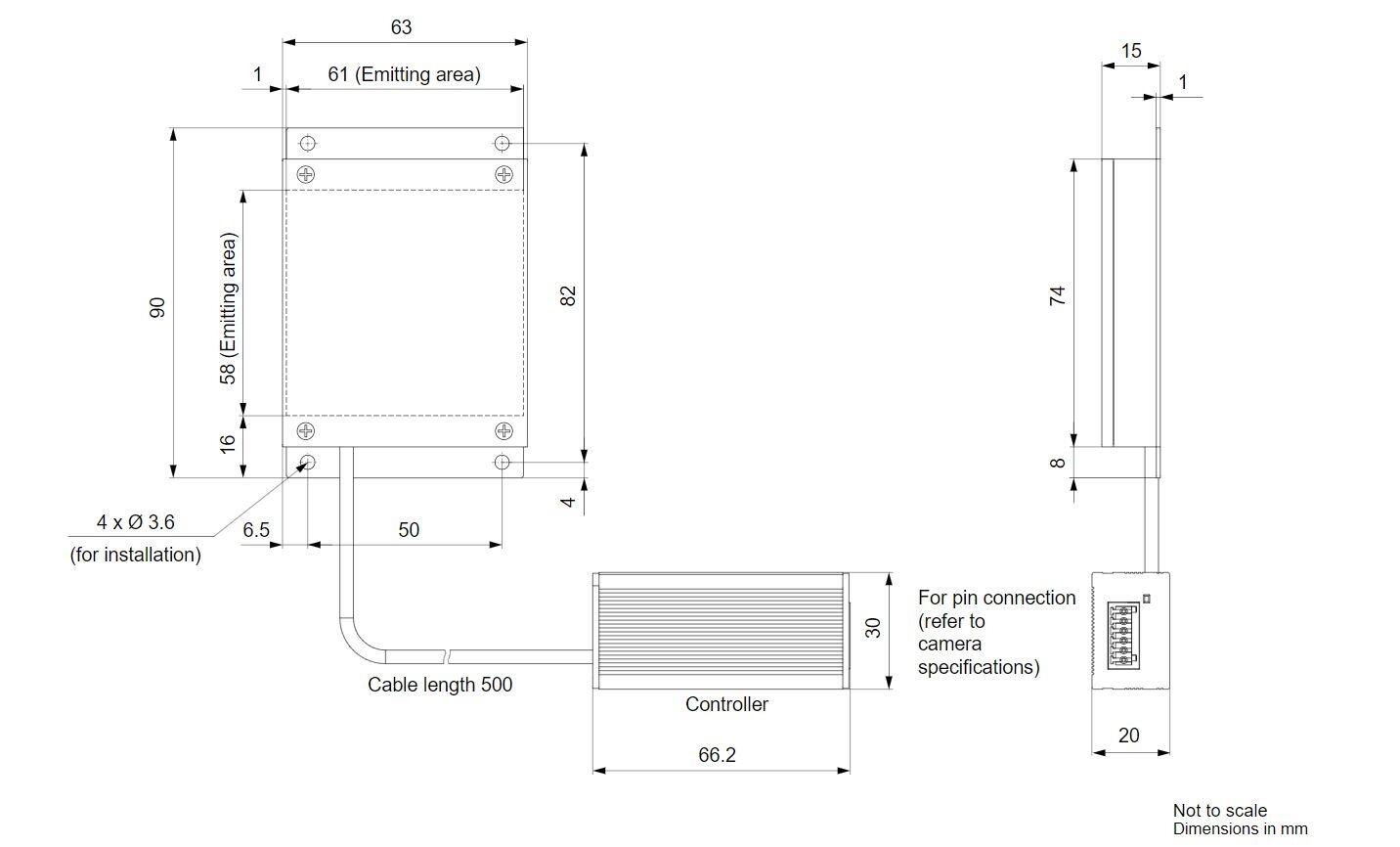 Basler kamera Light Back