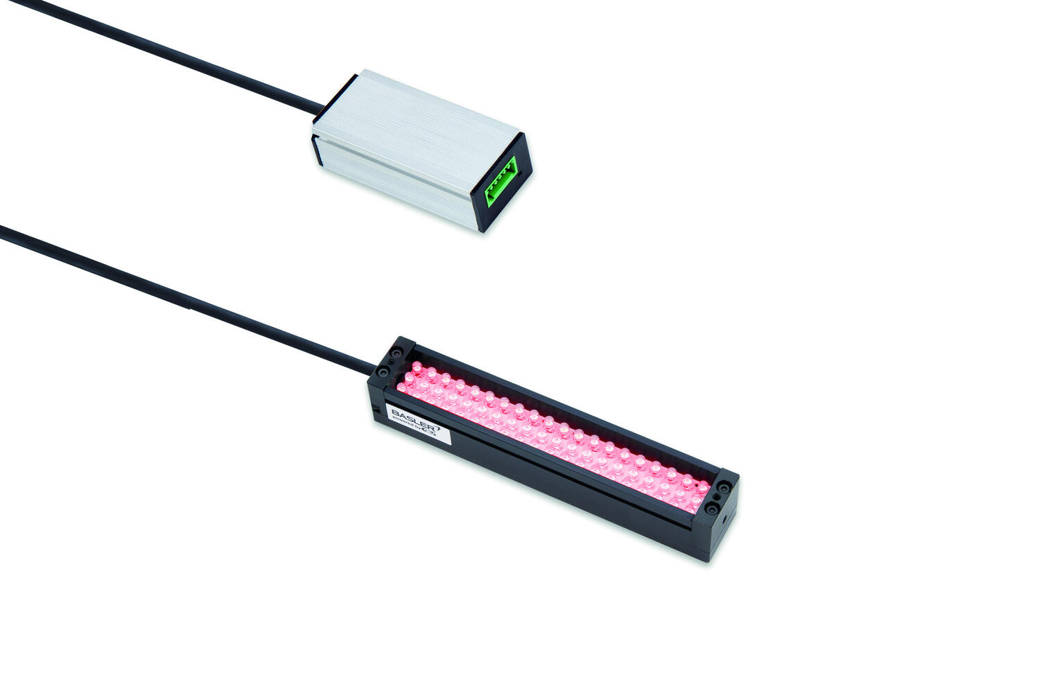 Basler kamera Light Bar 100x15 punainen