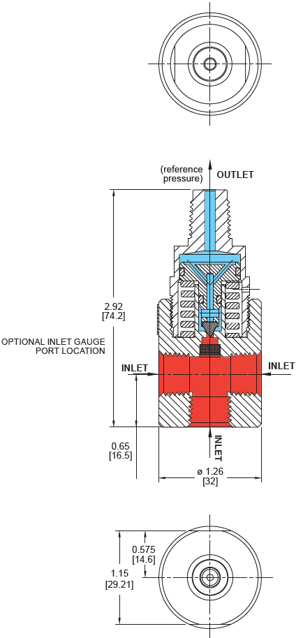 BE-sarjan paineensäädin 2