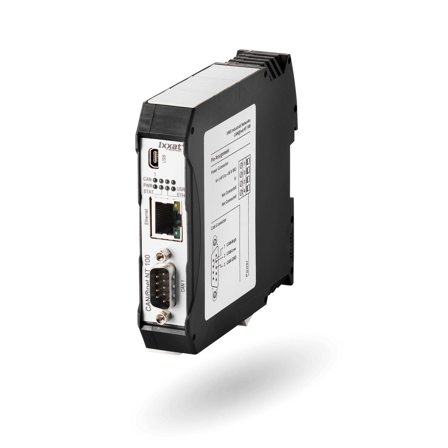 CAN@net NT 200 CAN-Ethernet-gateway, 1-kanava