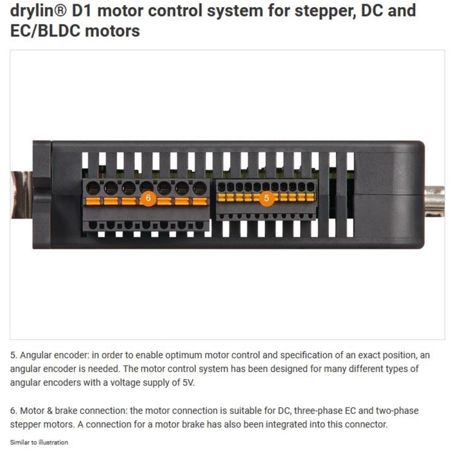 D1-ohjaimen liitännät 2