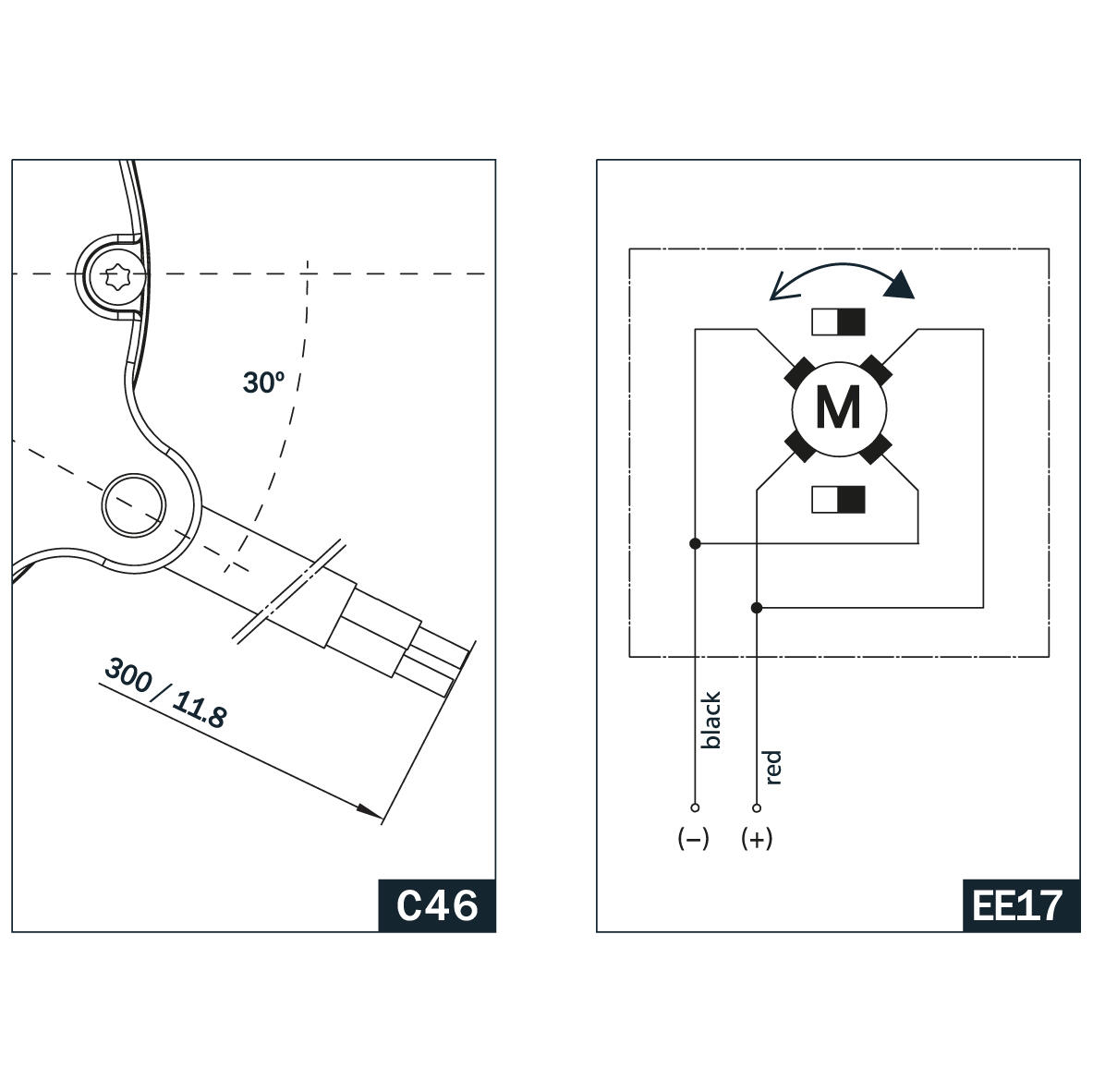 DC-moottori sarja 321