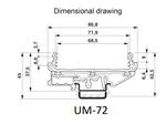 DC-moottoriohjaimet mitat