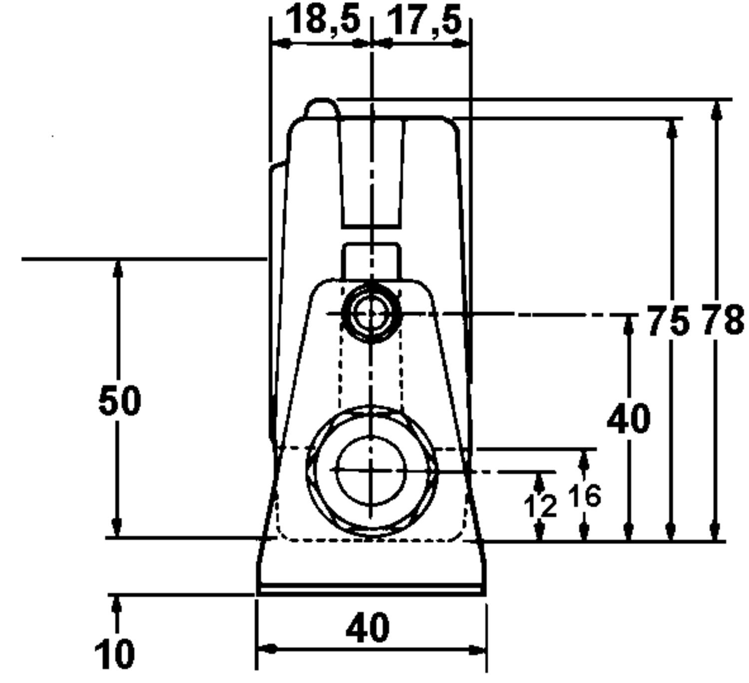 Dimension Multiphotocell with small buildingdeep (only 36 mm)