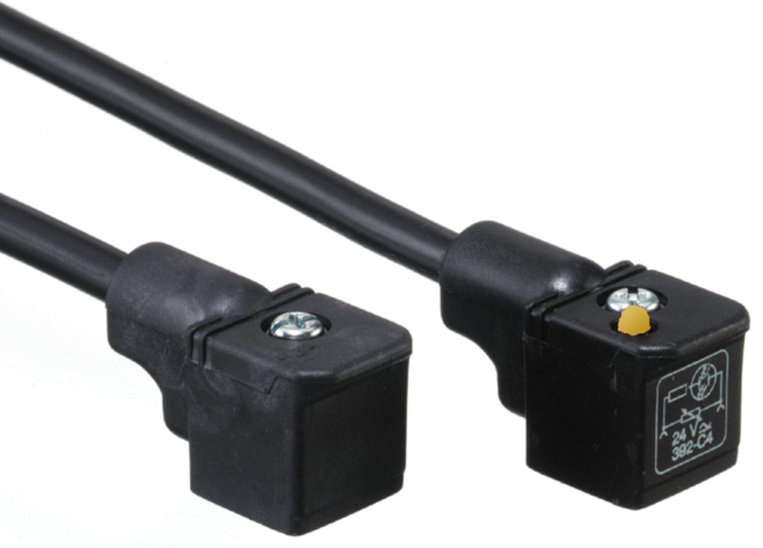 DIN C Micro liitin / DIN C kiinteällä kaapelilla