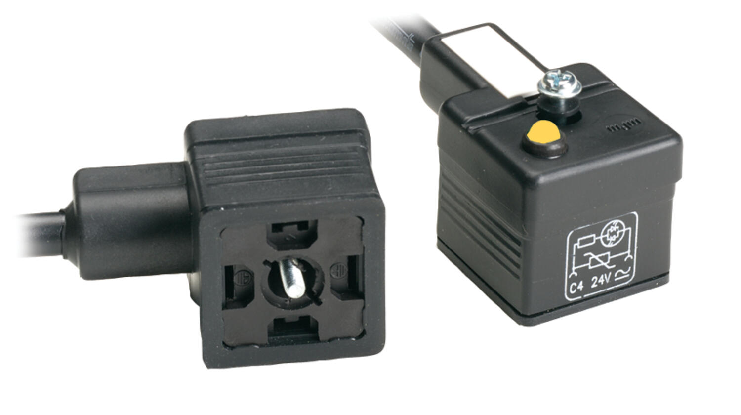 DIN-liittimet kiinteällä kaapelilla