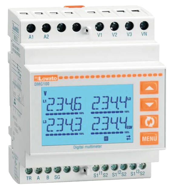 Multimetro Digitale DMG100 Con Pinza Amperometrica 100A - Kit Completo Per Misure Elettriche - Codice LOVATO DMGKIT100100 - Foto 7