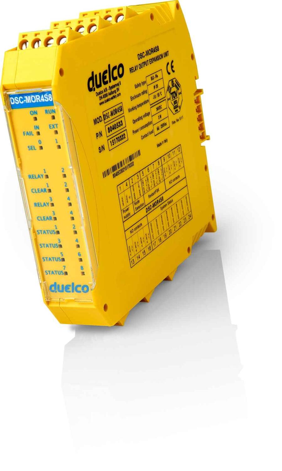 Duelco pienoisturvalogiikka