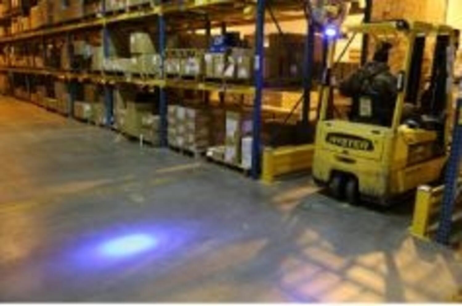 Ecco Spotlight varoitusvalo sininen pistevalo