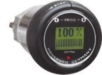 Elektroninen virtausanturi näytöllä