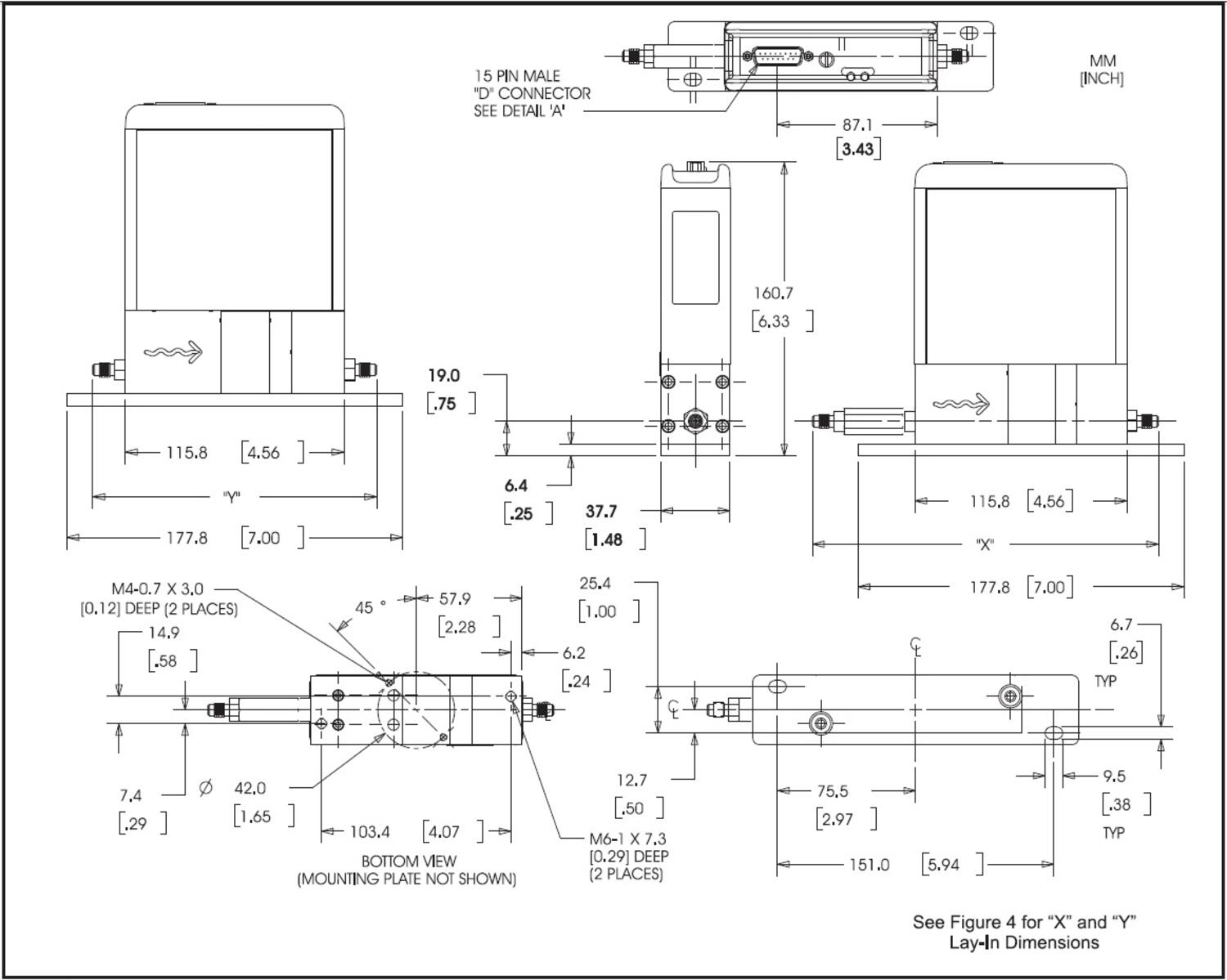 Em4 E10A analoginen laajennusmoduuli, 6 in, 4 out, 24V DC