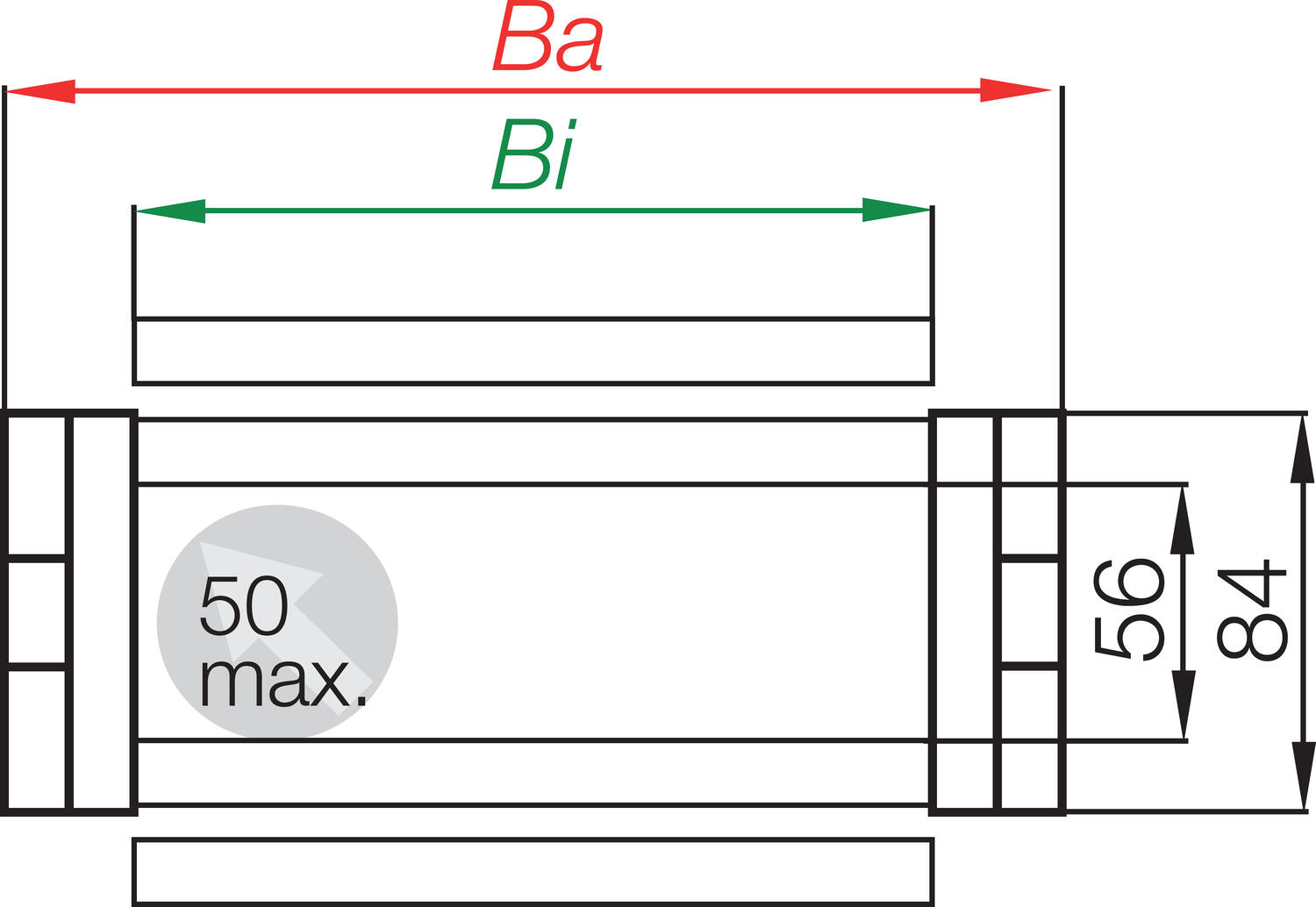 Energiansiirtoketju E4/1 11 lenkkiä