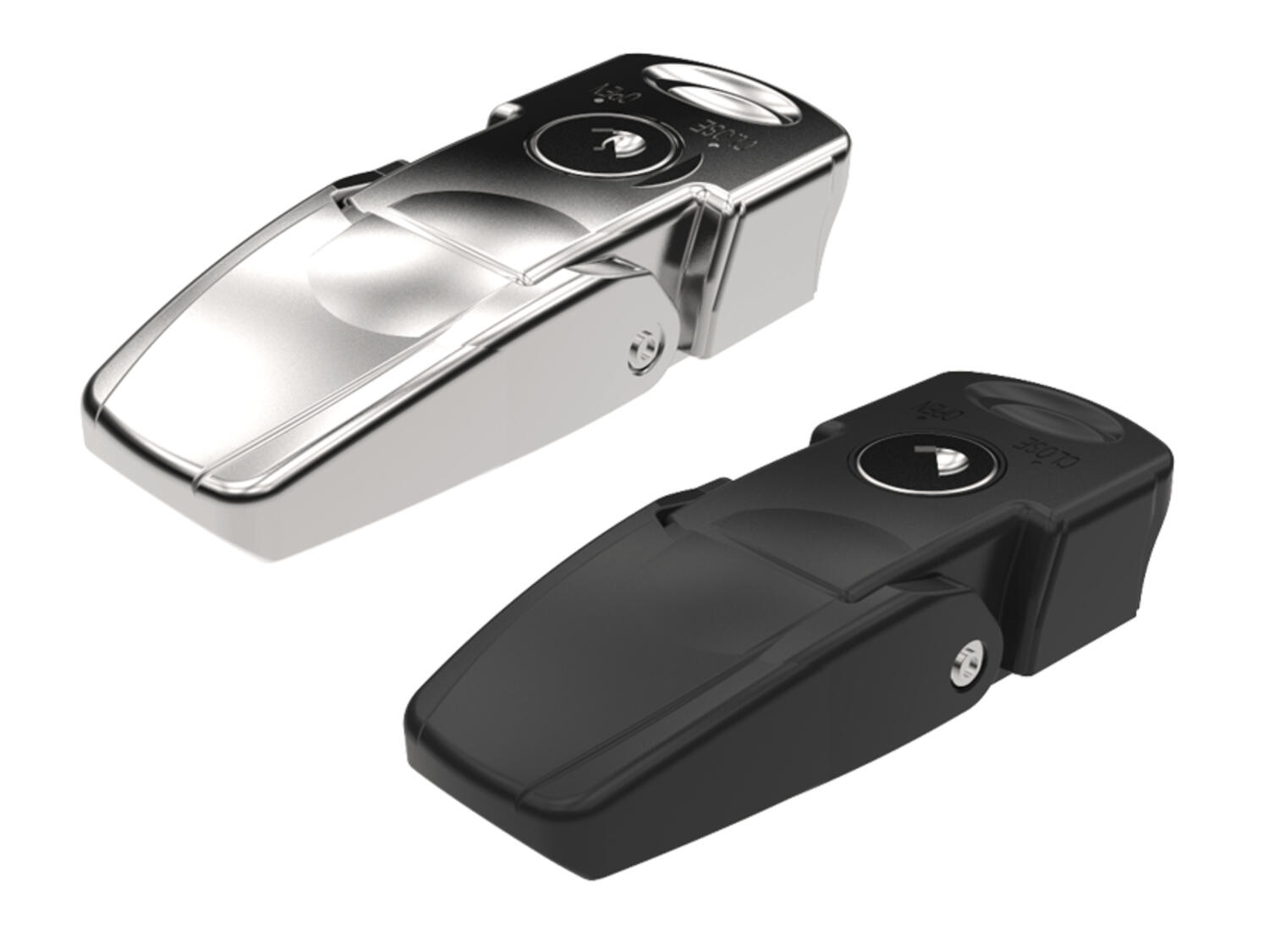 Epäkeskolukko musta